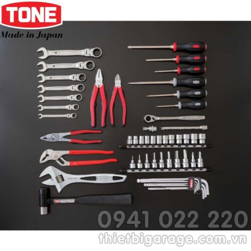 Chi tiết bộ 54 món dụng cụ cao cấp bên trong