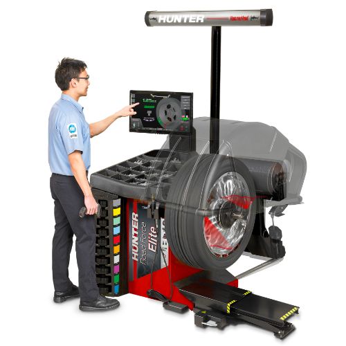 Máy Cân Bằng Lốp Hunter GSP9700 RFE30 | Road Force USA