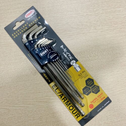 Bộ Lục Giác Đầu Bi EIGHT TLS-9N Nhật Bản (9 Chi Tiết) Giá Tốt bo-luc-giac-dau-bi-eight-tls-9n-chinh-hang